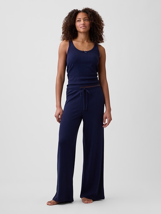 Image number 3 showing, Pointelle PJ Tank Top