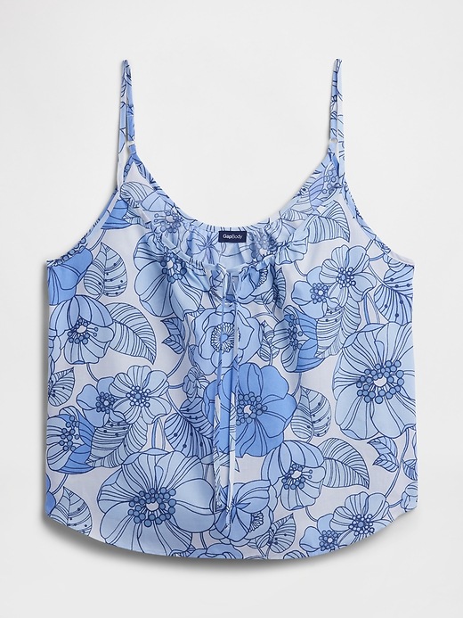 Image number 4 showing, Poplin PJ Cami