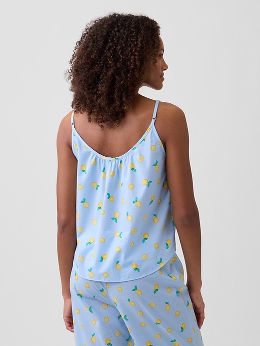 Image number 2 showing, Poplin PJ Cami