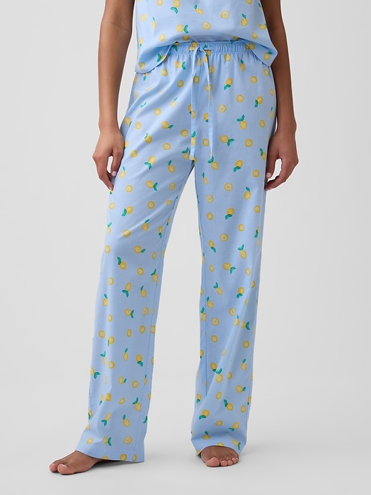 Image number 3 showing, Poplin PJ Pants