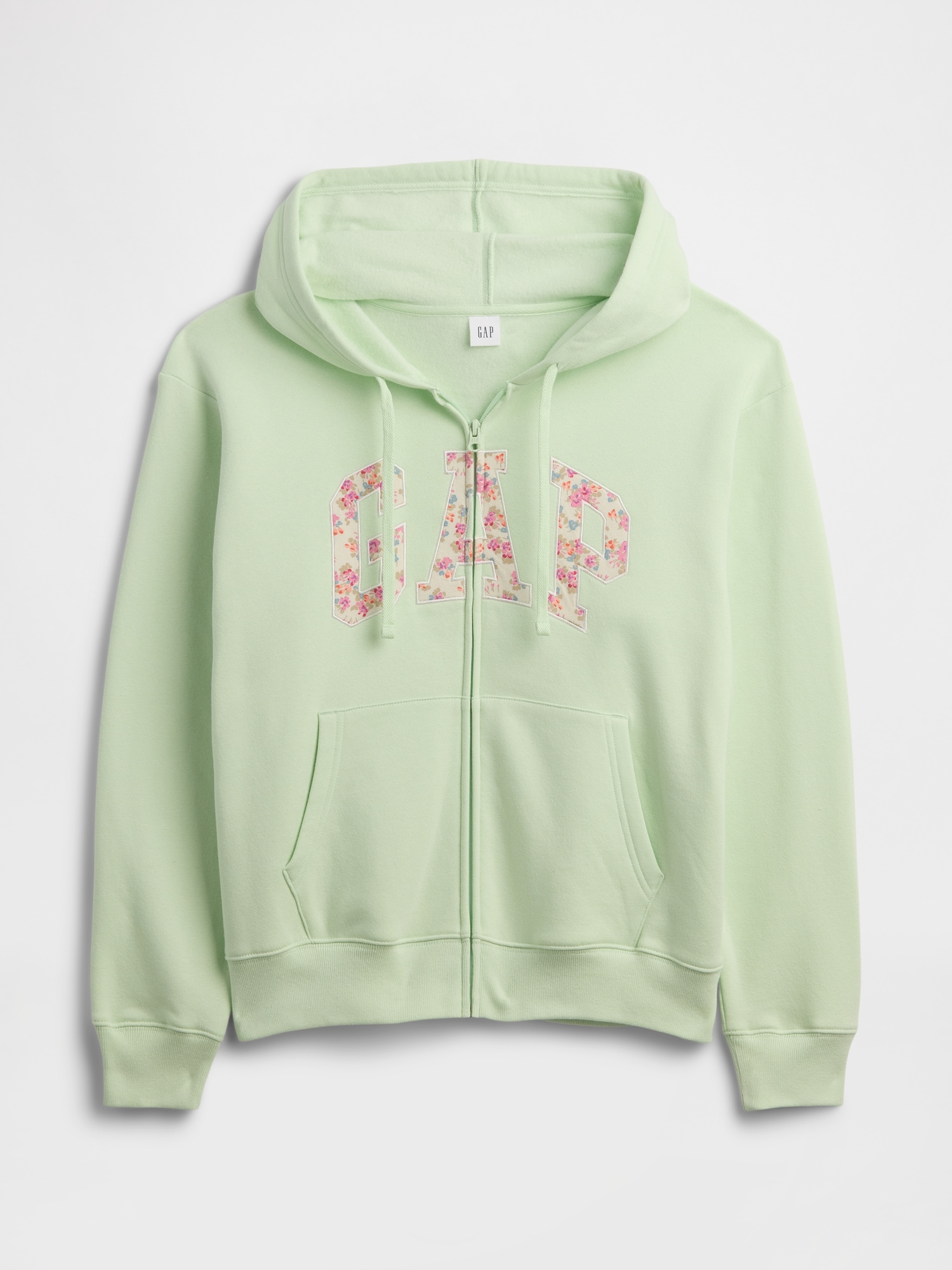 Relaxed Gap Logo Zip Hoodie
