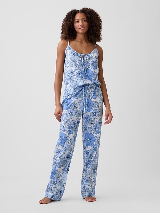 Image number 1 showing, Poplin PJ Pants