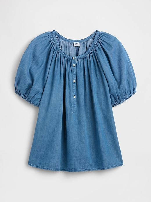 Image number 5 showing, Oversized Puff Sleeve Top