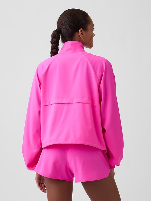 Image number 2 showing, GapFit Oversized Runaround Track Jacket