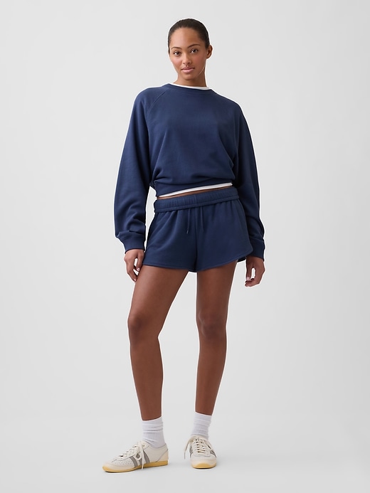 Image number 3 showing, Oversized French Terry Crewneck Sweatshirt
