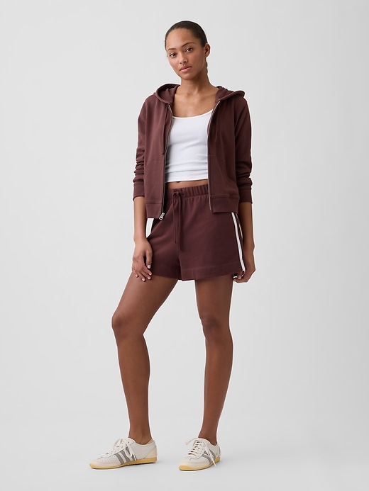 Image number 1 showing, Relaxed Stripe French Terry Shorts