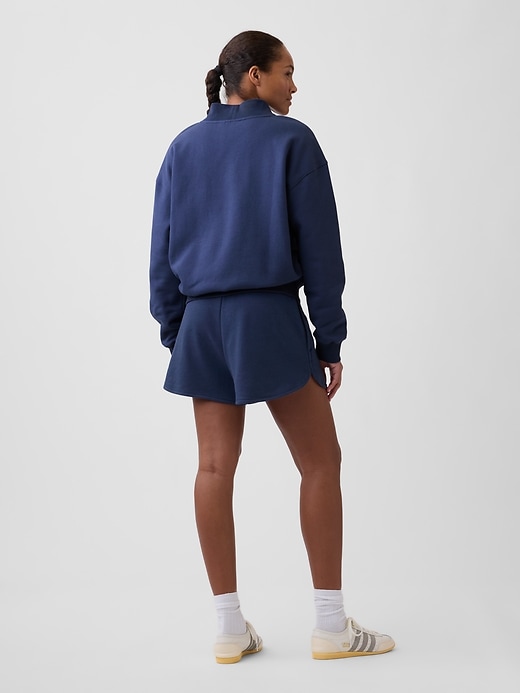 Image number 2 showing, Relaxed French Terry Dolphin Shorts