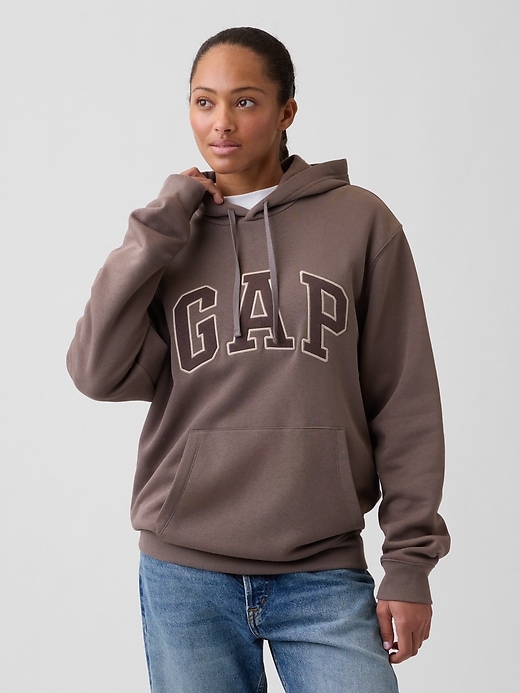 Image number 4 showing, Adult Relaxed Gap Logo Hoodie