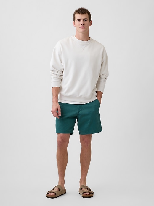 Image number 1 showing, 7" Essential Khaki Shorts