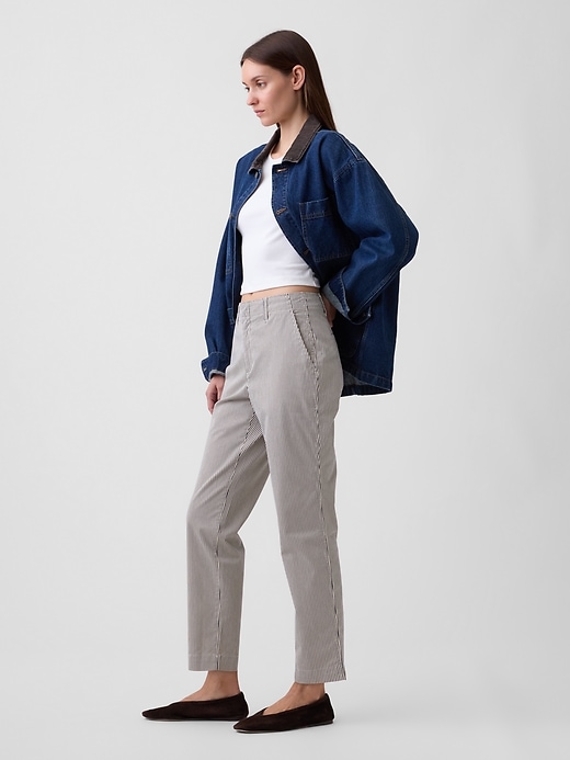 Image number 3 showing, Mid Rise Downtown Khakis