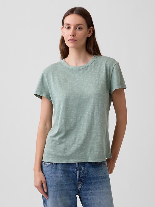 Image number 1 showing, ForeverSoft Relaxed Crewneck T-Shirt