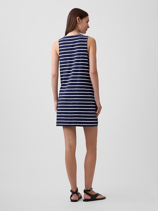 Image number 2 showing, Stripe Mini Tank Dress