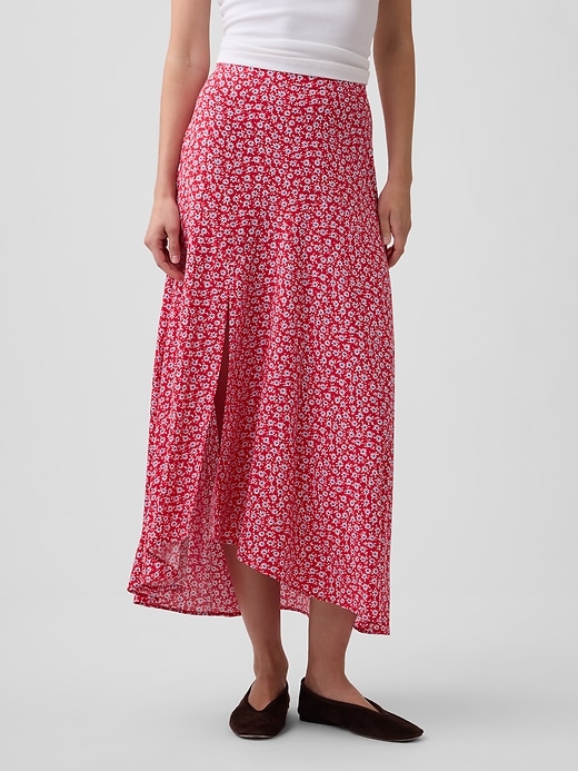 Image number 3 showing, Seamed Midi Skirt