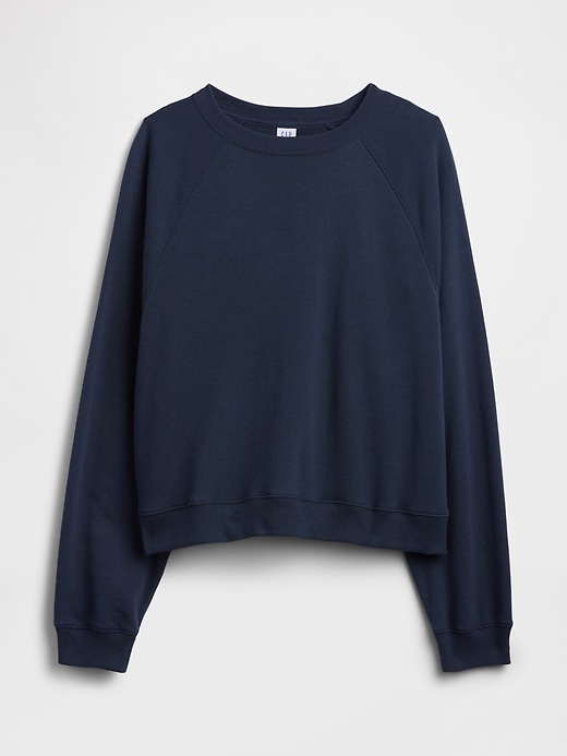 Image number 5 showing, Oversized French Terry Crewneck Sweatshirt