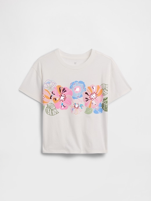 Image number 1 showing, Kids Relaxed Graphic T-Shirt