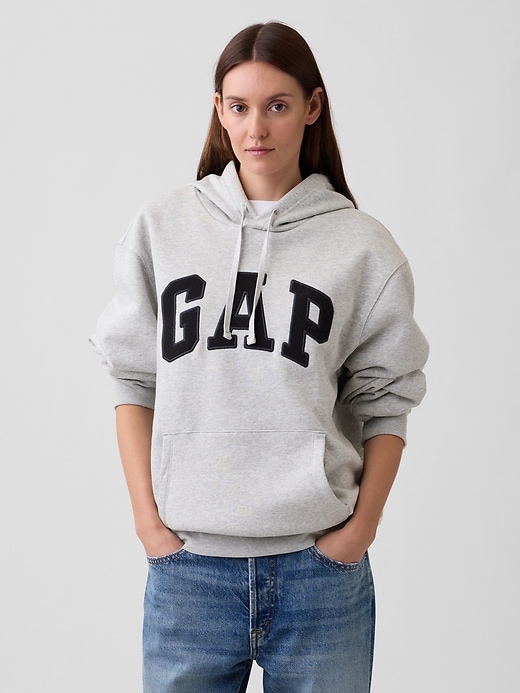 Image number 4 showing, Adult Relaxed Gap Logo Hoodie