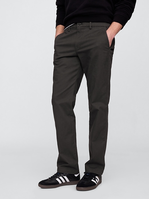 Image number 3 showing, GapFlex Essential Khakis in Straight Fit