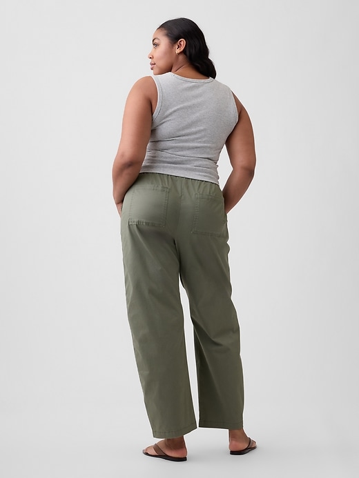 Image number 6 showing, High Rise Easy Barrel Khakis
