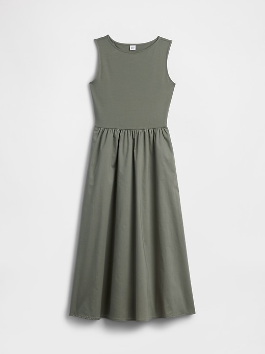 Image number 6 showing, Sleeveless Boatneck Midi Dress