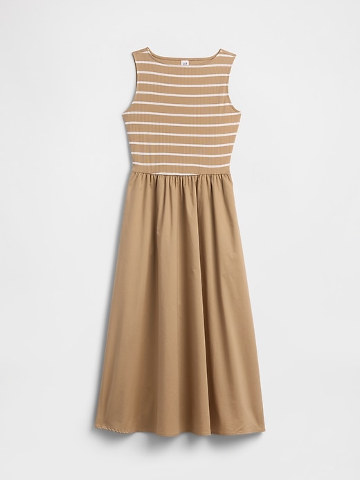 Image number 6 showing, Sleeveless Boatneck Midi Dress