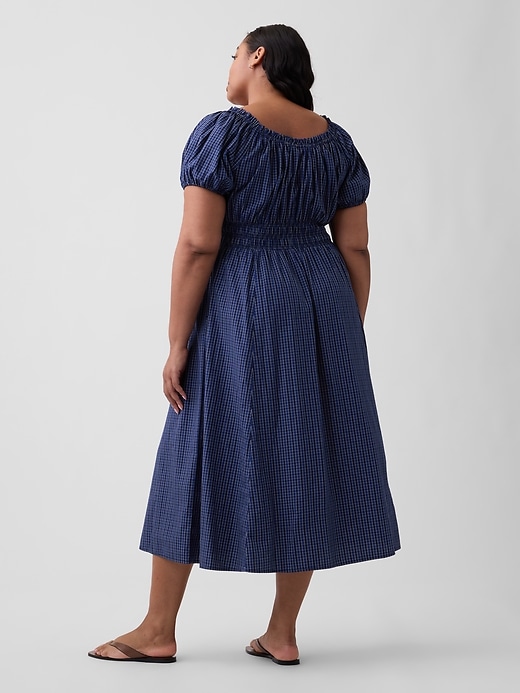 Image number 5 showing, Puff Sleeve Maxi Dress