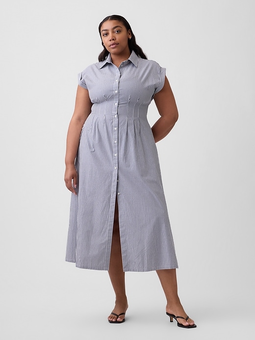 Image number 4 showing, Maxi Shirtdress