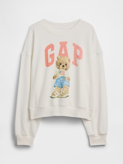 Kids Oversized Wedge French Terry Sweatshirt