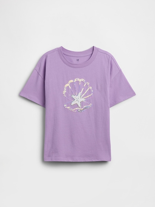 Image number 1 showing, Kids Relaxed Graphic T-Shirt