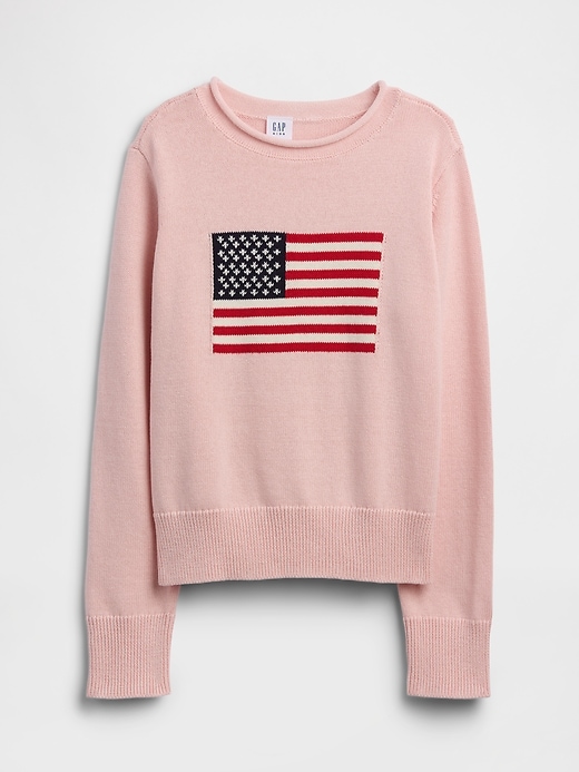 Image number 1 showing, Kids Relaxed Rollneck Intarsia Sweater