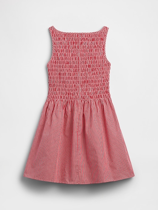 Image number 2 showing, Kids Smocked Poplin Dress