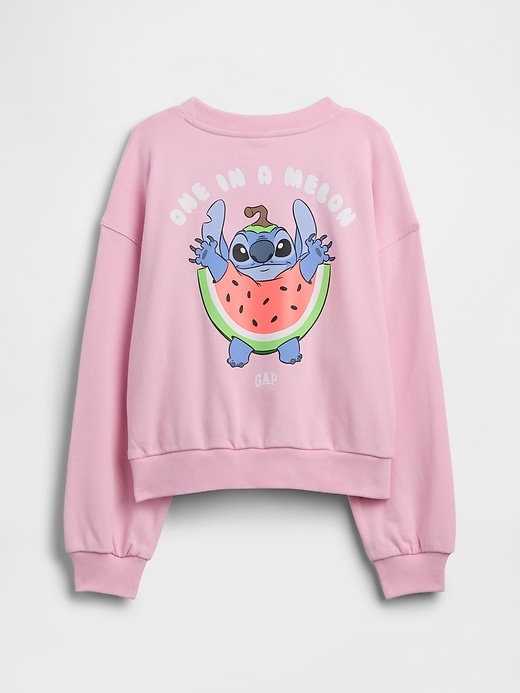 Image number 2 showing, GapKids × Disney Oversized Wedge Crewneck Sweatshirt