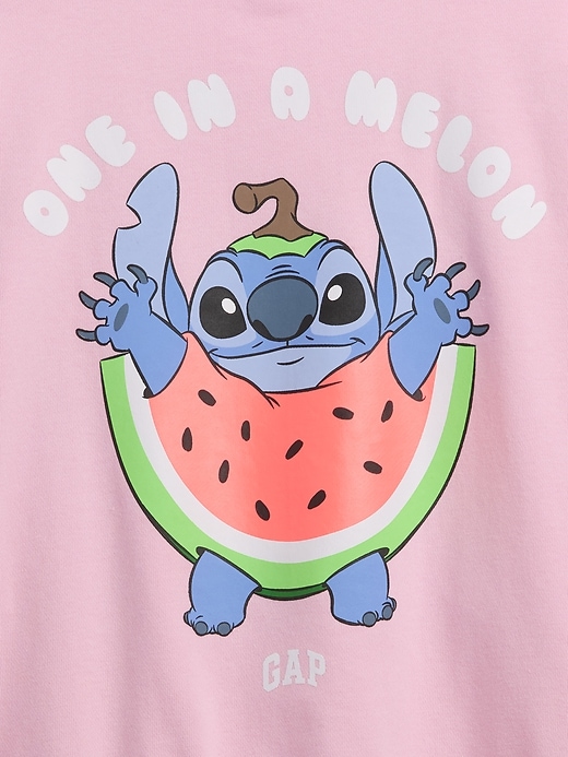 Image number 3 showing, GapKids × Disney Oversized Wedge Crewneck Sweatshirt