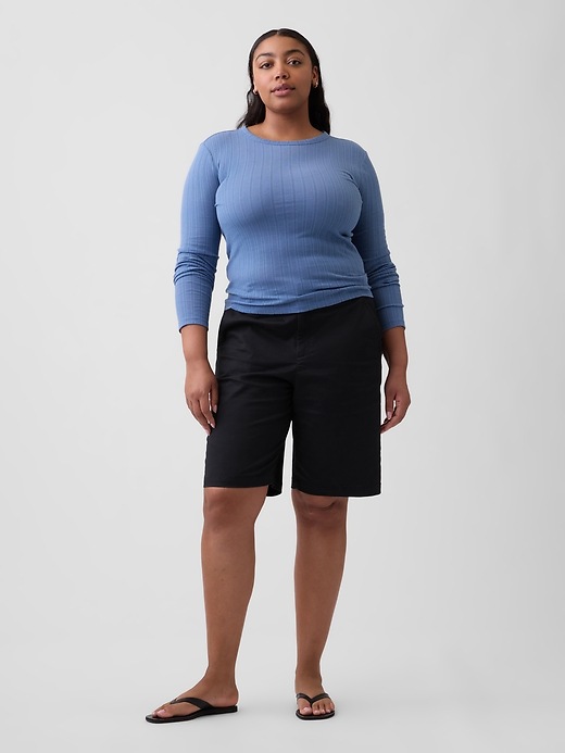 Image number 5 showing, 9" Downtown Bermuda Shorts