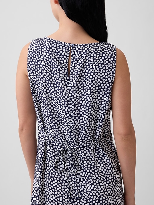 Image number 3 showing, Print Sleeveless Mini Dress