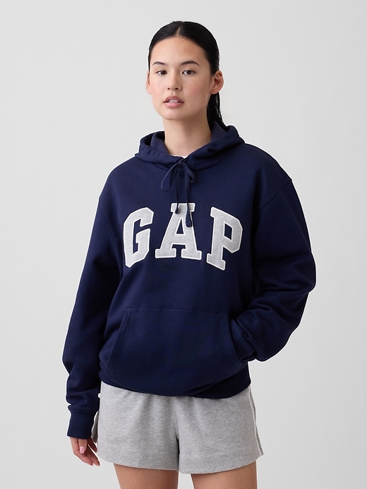 Image number 4 showing, Adult Relaxed Gap Logo Hoodie