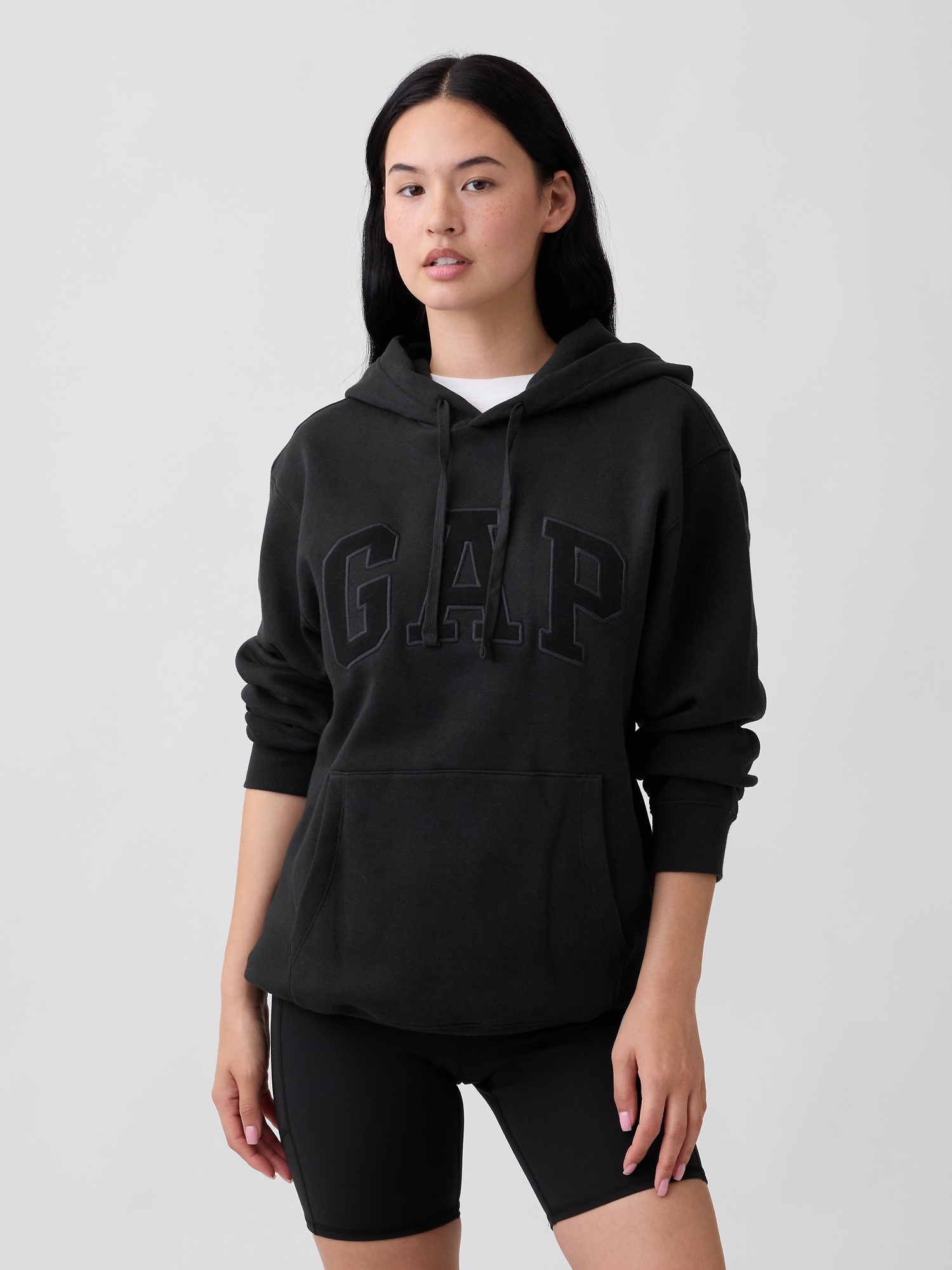 Adult Relaxed Gap Logo Hoodie | Gap Factory