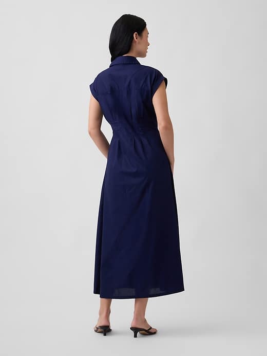 Image number 2 showing, Maxi Shirtdress
