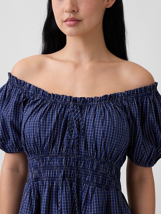 Image number 3 showing, Puff Sleeve Maxi Dress