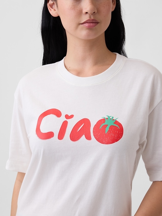 Image number 4 showing, Boxy Graphic T-Shirt