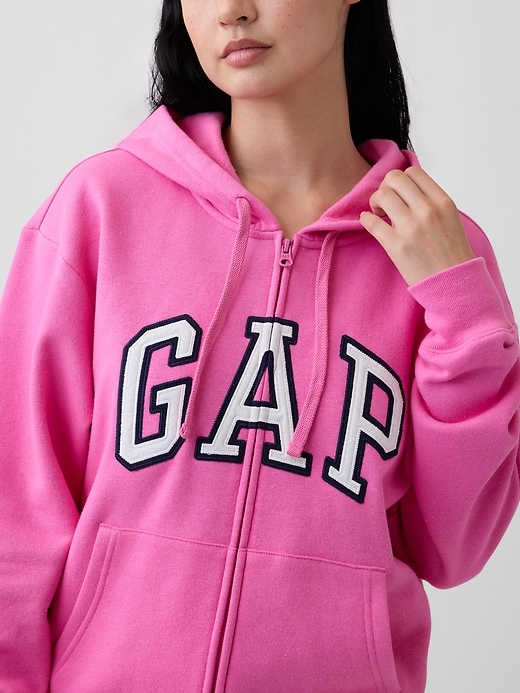 Image number 4 showing, Relaxed Gap Logo Zip Hoodie