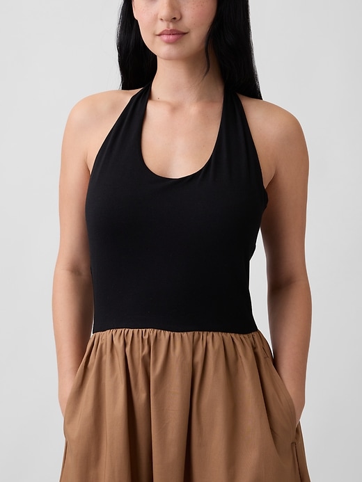 Image number 3 showing, Halter Midi Dress