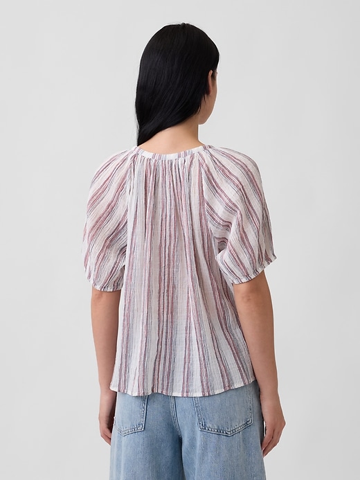 Image number 2 showing, Oversized Puff Sleeve Top