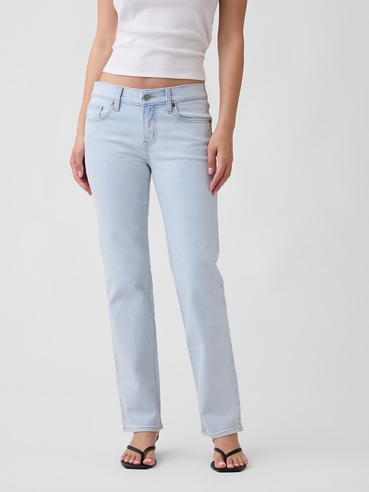 Image number 2 showing, Low Rise '90s Straight Jeans
