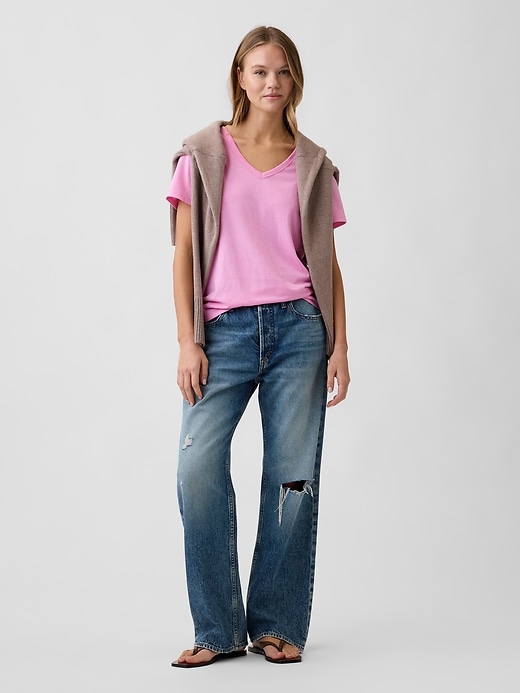 Image number 3 showing, Favorite V-Neck T-Shirt