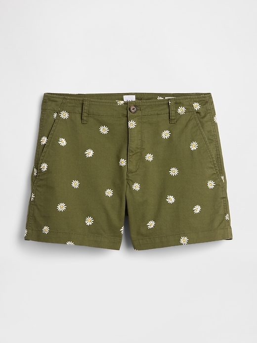 Image number 6 showing, 5" Mid Rise Downtown Khaki Shorts