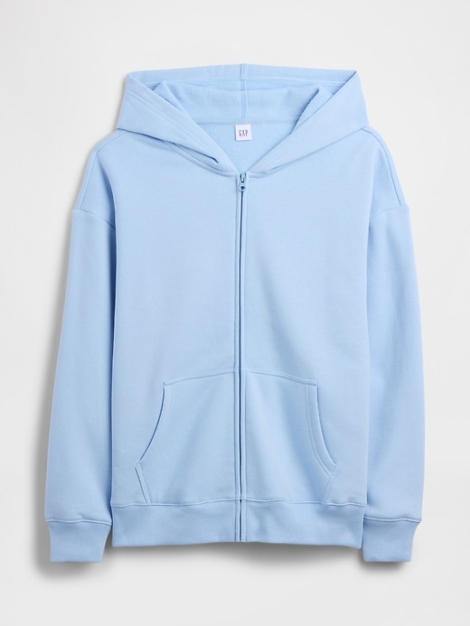 Image number 5 showing, Oversized Fleece Zip Hoodie