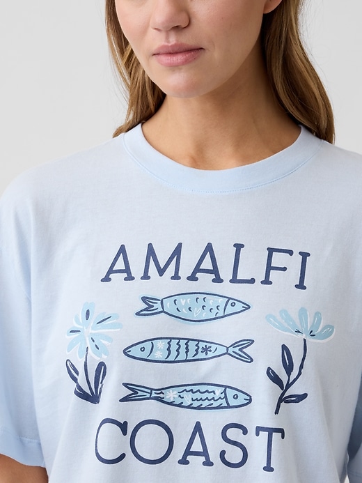 Image number 4 showing, Boxy Graphic T-Shirt