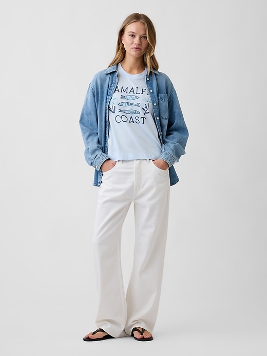 Image number 3 showing, Boxy Graphic T-Shirt