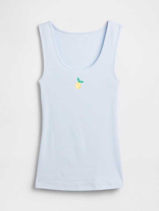 Image number 5 showing, Gap Logo Ribbed Tank Top