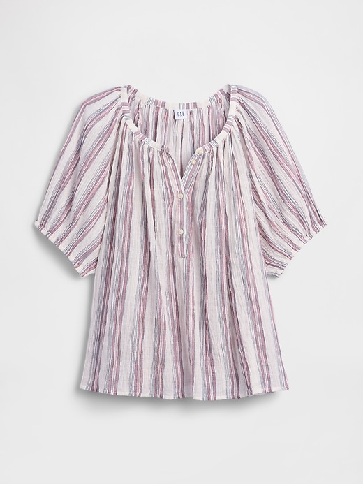 Image number 5 showing, Oversized Puff Sleeve Top